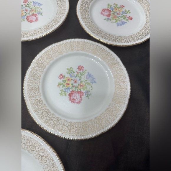 Vintage 11 plates 22K Gold - Picture 3 of 16